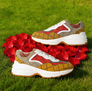 Zapatos para caminar multifuncionales con suela gruesa de malla transpirable e impermeable, zapatos deportivos casuales retro de alta calidad - Product Image 1