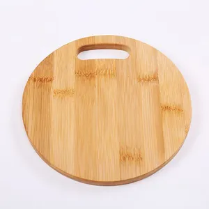 Talenan kayu bambu bulat
