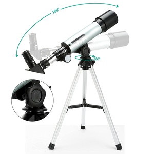 Télescope astronomique monoculaire réfracteur <span class=keywords><strong>F36050M</strong></span>, ouverture de 50 mm, longueur focale de 360 mm, pour enfants et débutants, en alliage d'aluminium - Product Image 3