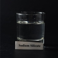 Industriel neutre silicate de sodium usine morceaux/solution/poudre de M.R. 2.0-3.6