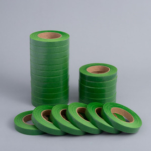 Ruban adhésif extensible écologique vert foncé pour fleuristes, avec adhésif en caoutchouc, pour l'emballage des tiges de bouquets de jardin et les arrangements floraux - Product Image 5