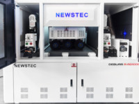 NEWSTEC 2026 Machine de ponçage, d'ébavurage et de finition des métaux 4-en-1 à succès avec pompe à vide, puissance 50 kW, automatique et facile à utiliser