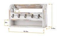 Haute qualité multifonctionnel finition brillante fer renforcé cuisine bureau stockage suspendu bois montage mur flottant étagère longue