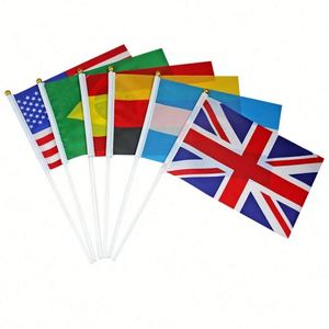 Banderas Publicitarias de Mano con Banderas de Países para Eventos Deportivos, Elecciones y Promociones Corporativas - Product Image 2