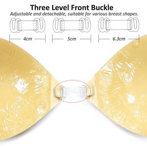 <span class=keywords><strong>Pegatinas</strong></span> Adhesivas para el <span class=keywords><strong>Pecho</strong></span> en Forma de Corazón, Sujetador Invisible sin Tirantes, <span class=keywords><strong>Pegatinas</strong></span> para el <span class=keywords><strong>Pecho</strong></span> sin Costuras para Traje de Baño - Product Image 5