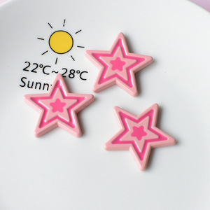 Portachiavi a Forma di <span class=keywords><strong>Stella</strong></span> Rosa Carino, Ciondolo a <span class=keywords><strong>Stella</strong></span> a Cinque Punte Morbido e Adorabile, <span class=keywords><strong>Regalo</strong></span> per Migliori Amiche e Coppie - Product Image 5