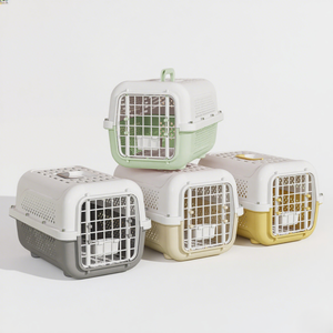 बिल्लियों और कुत्तों के लिए बटन के साथ पर्यावरण के अनुकूल सांस बड़ी क्षमता पालतू परिवहन बॉक्स कैरियर मामला - Product Image 1