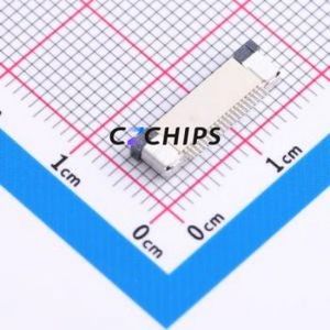 LW0520032-200R-001 FFC/FPC Connector SMD,P=0.5mm,Horizontal Mount Connector Drawer Type Bottom Contact 20P 0.5mm - Product Image 2