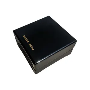 Luxury Wooden Box Case Single Coin Case Piano Gloss Lacquered Small Wooden Coin Case Storage Gift Box