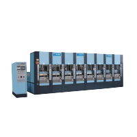 Machine de moulage par injection de mousse EVA monocolore pour la fabrication de semelles de pantoufles, sandales et sabots