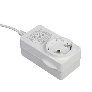 interchangeable travel adapter 65w ac 100-240v dc 12v 5a power adapter 60w