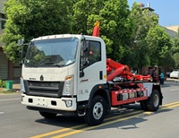 Camion benne à bras articulé Dongfeng 4X2, capacité 5 tonnes, neuf, diesel, transmission manuelle, fabriqué en Chine, Euro 6, pour déchets organiques