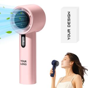 Portable USB Fan <b>Mini</b> Fan Rechargeable Handheld Fan Personal Camping <b>Air</b> <b>Conditioner</b> - Product Image 4