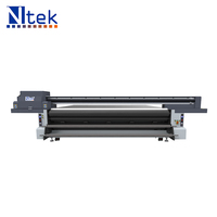 Ntek-máquina de impresión de papel de pared 3D, máquina de impresión de Banner flexible, 3321