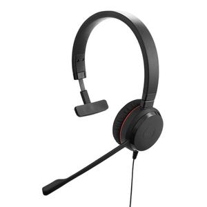 Auriculares con Cable USB <span class=keywords><strong>Jabra</strong></span> Evolve <span class=keywords><strong>20</strong></span> Mono UC, Reducción de Ruido Pasiva, con Controlador para PC, Zoom, Reuniones Web - Product Image 1