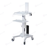 Équipement hospitalier de haute qualité chariot à outils dentaires centre de beauté bureau de tatouage chariot multifonctionnel étagère chariot Mobile chariot
