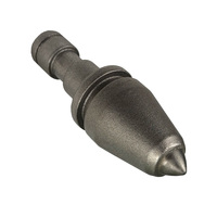 DRILLMORE Embouts de burin à tige ronde à dents coniques BC86 en acier 35CrMnSi, 30 PIÈCES/BOÎTE pour outils de perçage