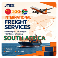 Transitaire fiable de Chine vers l'Afrique du Sud, service professionnel de consolidation de fret en LCL (moins d'un conteneur)