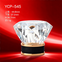 Capuchon de parfum de luxe personnalisé, anti-fuite, réutilisable, écologique, en ABS, portable et léger pour flacons de parfum