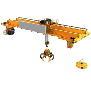 Grúa <span class=keywords><strong>Puente</strong></span> Mecánica de Doble Viga con Bomba de Engranajes PLC para Construcción y Uso Agrícola, 30m de Vano, 20m de Altura de Elevación, para Recolección de Arena - Product Image 1