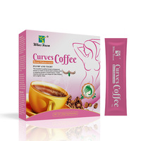 Curves Coffee Amélioration mammaire 2,5g 10 Sachets Bouteille Douce Naturel Pur Premium Professionnel Bien-être Sain Première Qualité