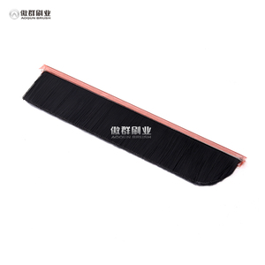 Bh cửa dưới con dấu niêm phong Dải weatherstrips Hợp kim nhôm & Đen PP bàn chải Dải dự thảo excluder quét - Product Image 5