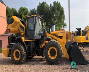 Sử dụng liugong 856h 5 tấn bánh xe tải thứ hai tay liugong clg856h loader máy móc xây dựng để bán