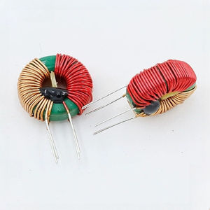 Common-mode inductor 12*6*4 - 10mH 2A plug-in ring inductor power DC magnetic ring inductor coil - Product Image 5