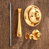 Porte-bougie en alliage de zinc de style européen, cadeau de dîner, décoration romantique vintage pour la maison, mariage, ambiance aux chandelles