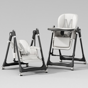 <span class=keywords><strong>Silla</strong></span> Alta Plegable para Bebé Summerkids de Fábrica con Bandeja y Asiento Ajustables - Product Image 5