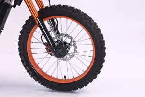 Motocicleta Todoterreno de 3000w con Neumáticos de 14/12 Pulgadas, Bicicleta Eléctrica de Montaña de 48v y 60km/h de Alta Velocidad para Adultos - Product Image 3