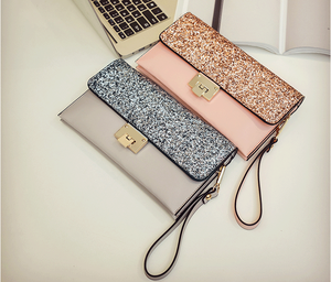 Style coréen Vente Chaude sac principale femme Dames Paillette sac À <span class=keywords><strong>main</strong></span> D'embrayage sac à Dîner - Product Image 4