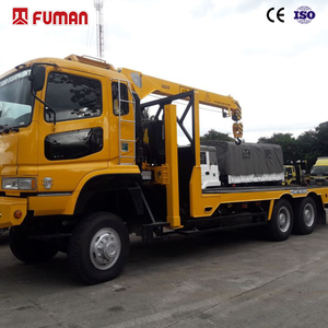 יצרני מנופי משאיות פומן סין 5 טון 360 °   מנוף נייד עם זרוע טלסקופית מסתובבת במלואה להרמה ישרה - Product Image 1