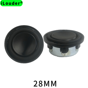 (28MM-2) Altoparlanti Bass da 28mm 4 Ohm 3W, Piccoli Altoparlanti Audio da 8 Ohm 3 Watt, Driver Subwoofer da 1 Pollice - Product Image 4