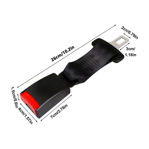 <span class=keywords><strong>Abiram</strong></span>, rallonge de ceinture de sécurité universelle de haute qualité, plus confortable pour la conduite, en polyester et nylon - Product Image 3