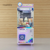 Machine à griffes pour grue d'arcade Attrape-poupées en plastique bon marché Jouet Joystick Contrôle Distributeur automatique Machine de divertissement en bois