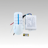 Interrupteur intelligent sans fil 220V 10A avec télécommande pour éclairage, portée 100m, compatible multi-canaux, système de maison intelligente à piles
