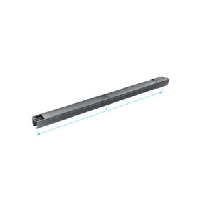 Riel Colector de Corriente para Troleles, Tipo Estándar Japonés, 30A/60A/300V, 1.5mm2 - Product Image 1
