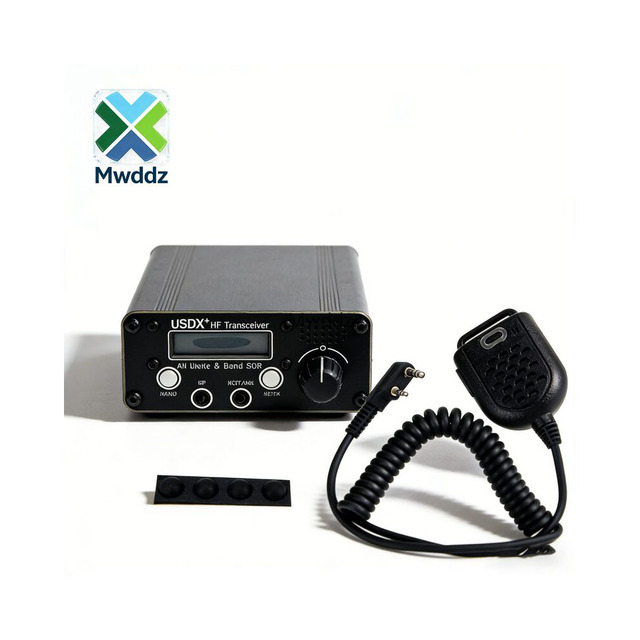 3W-5W USDX+ HF Transceiver Shortwave QRP SSB/CW Transceiver with All Mode 8 Band USDX Upgraded Version