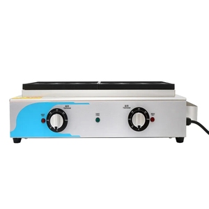 Thực phẩm đường phố Nhật Bản bánh xe bánh Obanyaki imagawayaki nhồi bánh <span class=keywords><strong>pancake</strong></span> trứng 18 lỗ Máy làm bánh hamburger điện - Product Image 4