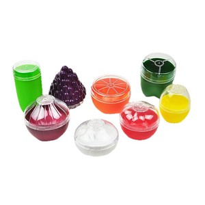 Mini Portable Plastic Food Storage Box Set For Fruits Vegetables With Transparent Lids Round Shape Travel Use - Product Image 3