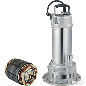 Stator de pompe <span class=keywords><strong>submersible</strong></span> pour eaux usées, pièce de rechange OEM, stator de moteur électrique pour pompe industrielle à eaux usées - Product Image 1