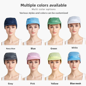 Mũ cứng chống tĩnh mũ làm việc nhỏ cho phòng thí nghiệm phòng sạch bụi sử dụng nắp làm việc sạch - Product Image 5