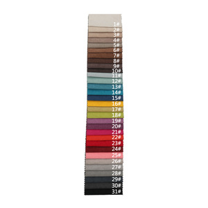 Tissu de canapé en velours glacé à carreaux uni, matériau tricoté haut de gamme en coton et lin, tissu grossier pour la décoration de canapé - Vente en gros usine - Product Image 6