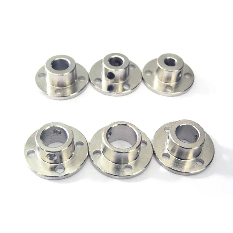 6pc 3/3.17/4/5/6/7/8/10/11/12mm Rigid Flange <strong>Coupling</strong> Motor <strong>Guide</strong> Shaft Coupler Motor Connector Shaft Axis Bearing Fittings