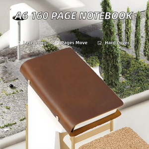 Cuaderno de Tapa Dura con Hojas Sueltas A6 al por Mayor, 160 Páginas, Cubierta de Papel, Diario de Viaje Retro, Páginas Extraíbles, para la Escuela y la Oficina - Product Image 2