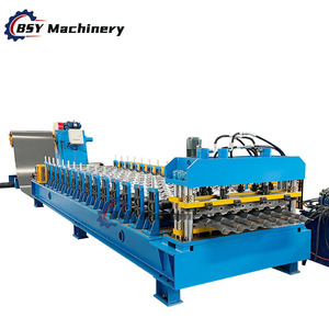 BSY Hoogwaardige Automatische Machine voor het Vormen van Geglazuurde Tegel Dak- en Wandpanelen met Tandwielkast - Product Image 1