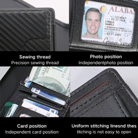 Terlaris dompet penyimpan kartu pemblokir RFID kulit Pu dompet portabel panjang pendek tipe penutup terbuka