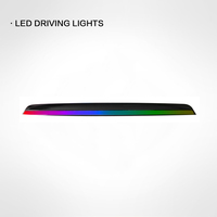 Conjunto de Luces Traseras Modificadas con Luces LED de Circulación Diurna, Aptas para Toyota Mark X Through Type de 10-17