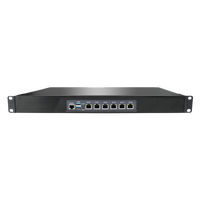 BKHD 1U Rackmount Network Appliance 12th Gen N100 6x2.5G Bypass Ethernet pour routeur pare-feu avec Pfsense Mikrotik Debian